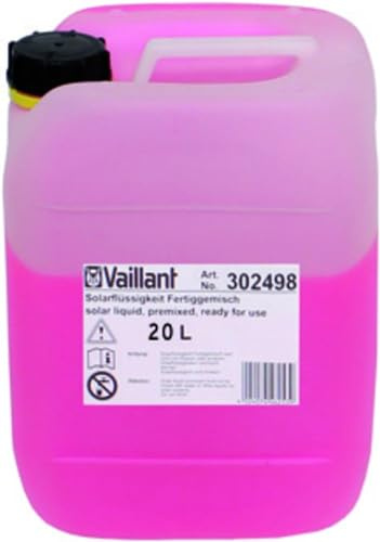 Vaillant Solarflüssigkeit Solarfluid Wärmeträgerflüssigkeit bis -28 °C 302498 20 Liter