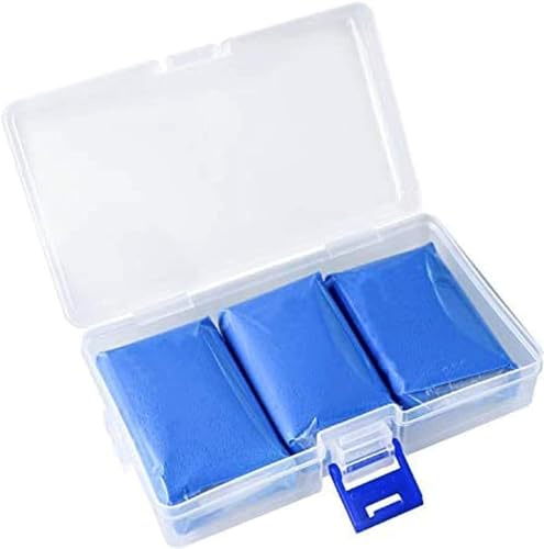 Fixget 3Pcs 100g Lehm Professionelle Lackreinigungsknete zur Lackpflege und Felgenreinigung Auto Detaillierung Magic Clay Bar Reiniger für Autos, Trucks, Wohnwagen