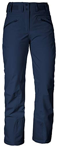 Schöffel Damen Ski Pants Horberg L, wind- und wasserdichte Skihose, wärmende und atmungsaktive Schneehose mit Schneefang, navy blazer, 40