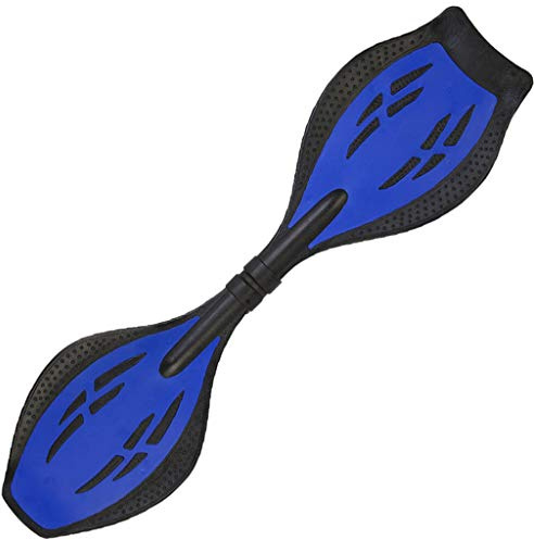 LZY Skateboards Vitality Board Schlangenbrett Waveboard Concaved Caster Board Street Plastikdeck Skateboard mit beleuchteten Rädern, Unisex, Erwachsene, Kinder