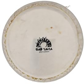 GEWA Ersatzfell Bongo 8,5 (22 cm) – Naturfell – Passend für GEWA Bongo Set 826000