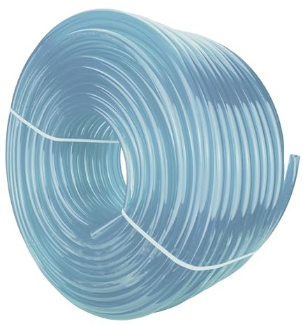 5m Clear PVC tubing 12 * 15mm, Flexible Garden/Aquarium Transparent hosepipe/Airline, Water,Gas Oils