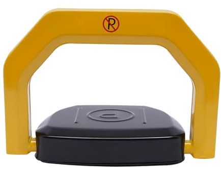 BJTDLLX Parkeringsspärr med fjärrkontroll, fjärrstyrd parkeringsplatsspärr, parkeringsspärr, poller, parkeringsplatsvakt, parkeringsspärr, hopfällbar, parkeringsplats, avstängning, IP67, professionell