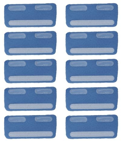 Sarini Pack of 10 Nose Cannula Ear Cushions - Oxygen Tube Ear Pads for Enhanced Comfort, Protection for Nose and Ears, Ideal for Breathing Therapy, Inhalation Devices Accessories