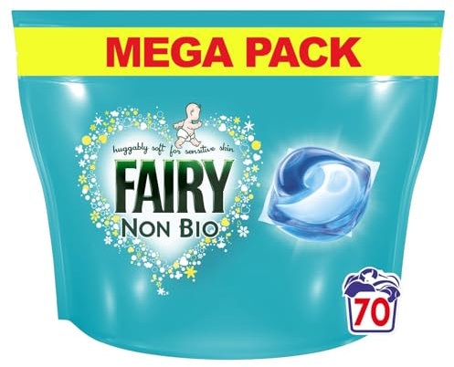 Fairy Non Bio PODS® Washing Liquid Capsules, For Sensitive Skin, 70 Washes