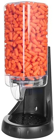 NorthSky Earplug Dispenser, Universal Wall Mount & Tabletop Design, Smooth Knob Dispensing for Bullet/Bell Shaped Earplugs