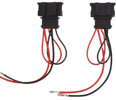 Gurtt Car Wire Harness 2PCS Speaker Adapter Compatible with GLI GTI Beetle Golf Passat Polo Vehicle Audio Adaptor Connector Wires (2 PCS)