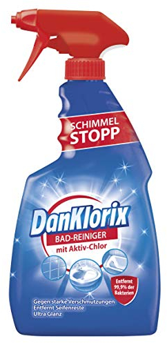 DanKlorix Bad-Reiniger mit Chlor, 750 ml
