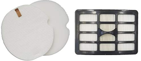 Casa Vacuums Replacement HEPA, Foam and Felt Filter Kit Fits Shark Lift-Around Portable LA400, NP317W, NP318, NP319 and NP320. Compare to XFF318 XHF319