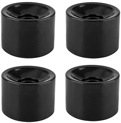 Premium Skateboard Wheels 70*51mm - Longboard Radsatz Set f¨¹r Langboard (Schwarz)