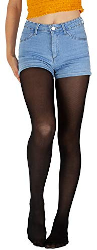 Giulia Schwarze Feinstrumpfhose Mädchen Kinder Microfaser Semitransparent Farbig Ketty 40 Den Nero 140-146