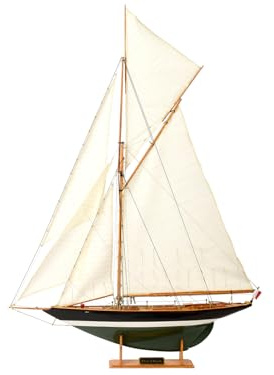 Artesanía Latina - Maqueta de Barco en Madera – Cúter de Regatas Francés, Pen Duick - Modelo 22418N, Escala 1:28 - Maquetas para Montar - Nivel Medio
