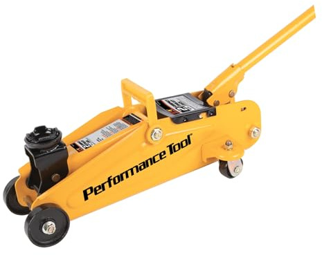 Performance Tool W1606 2 Ton (4,000 lbs.) Capacity Compact Trolley Jack