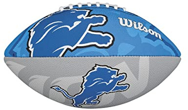 Wilson F1534XB NFL Detriot Lions Logo Mini Ball American Football Composite