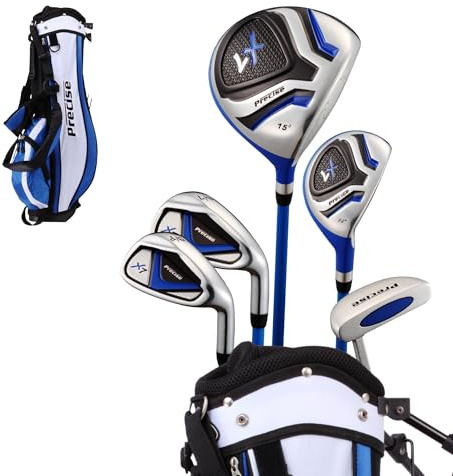 Precise Unisex, Teenager 7 Stück, Blau, Alter 9–12 Jahre, Left Hand