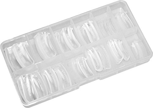 120 Dual System Forms/Popits/Nagelformen für PolyGel, Acryl Gel, Acryl klar