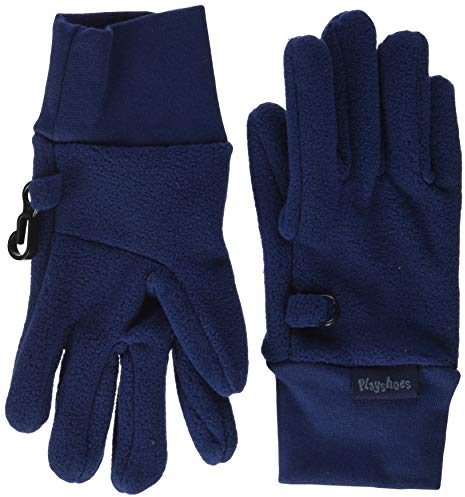 Playshoes Unisex Kinder Finger-handschuh Fleece Finger-Handschuh Fleece, Marine, 6 (ca. 12-16 Jahre)