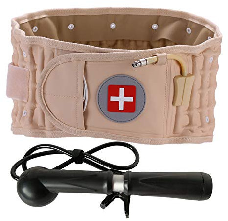 Waist Stützgürtel/Rückenstütze Brace Zurück Spinal Air Traction-Schutz aufblasbarer Gurt für Männer & Frauen