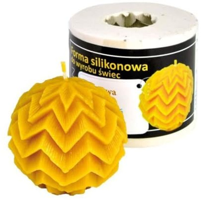 LYSON Kerzengießform Silikonform Märchenkugel für Bienenwachskerzen Giessform zur Kerzenherstellung Bienenwachskerzen gießen Geschenkidee wiederverwendbar
