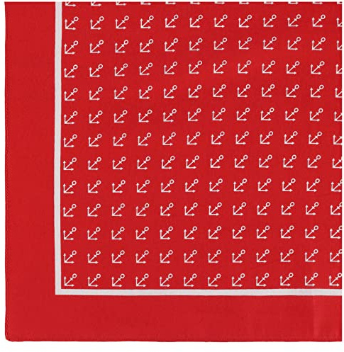 modAS Vierecktuch Bandana Kopftuch ca. 54x54 cm- Tuch in verschiedenen Designs und Farben aus Baumwolle mit Pirat Totenkopf-Design