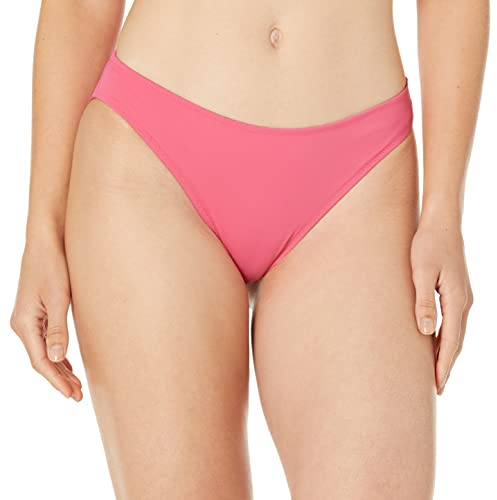 Amazon Essentials Women's Classic Full Coverage Bikini Swimsuit Bottom, Hot Pink, XX-Large