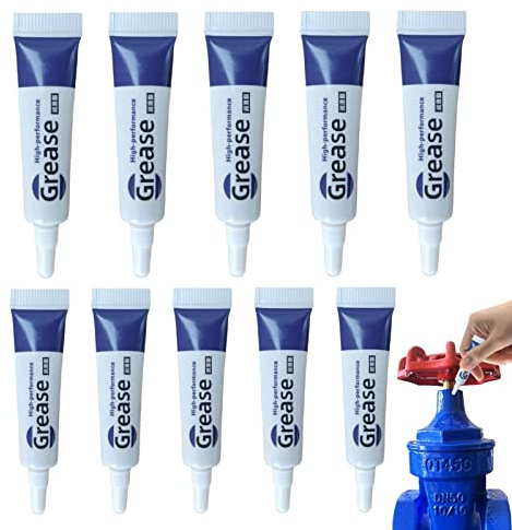 Lambo Graisse silicone pour bagues, graisse de silicone imperméable, graisse de silicone polyvalente, à utiliser pour robinets, joints d'étanchéité, graisse de robinetterie, utilisation universelle,