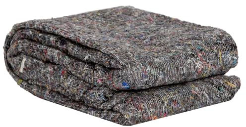 STORM TRADING GROUP 1 x Removal Blanket 150cm x 200cm Wool Mix Fabric Blanket Perfect for Furniture Protection, Transit Van Use, Moving, Packing & Storage