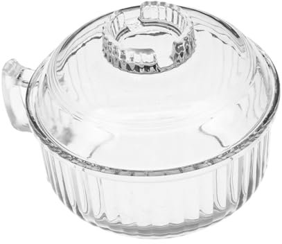 COLLBATH Ensemble De Bols À Soupe En Verre Avec Couvercle Poignée Pour Ragoût Allant Au - Style Aléatoire