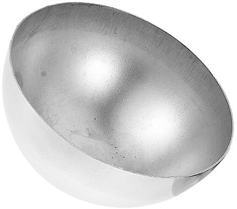 BCOATH Boule de Jardin en Acier Inoxydable Miroir Semi-sphérique pour Décoration Extérieure et Parterres, Design Chic avec Effet Miroir