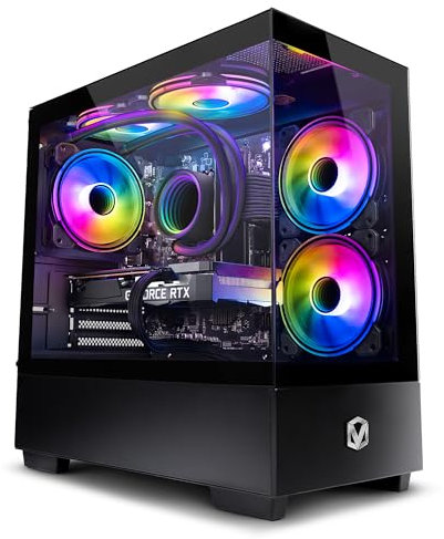 Vibox IV-177 Gaming PC • AMD Ryzen 7 5700X 4.6GHz • Nvidia RTX 5060 8GB • 32GB RAM • 1TB NVMe SSD • Windows 11 • WiFi