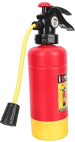 Warmhm Fire Extinguishers Water for Boy Girl Firefighter for Beach Fun Summer Water Fighting Game Realistic Design for Boys and Girls