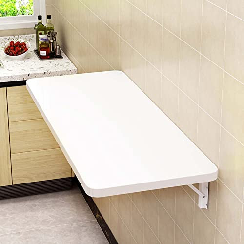 Faltbarer Wandtisch, 50 x 30 cm, multifunktionaler Küchentisch, platzsparend, Wandschreibtisch zum Schreiben, Heimbüro, Wohnzimmer, Schlafzimmer, vielseitiges und praktisches Design