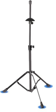 Posaunenhalter | Instrumentenständer | Dreieckiges Musikinstrumentenzubehör für Bühne Live Streaming Konzert Recording Studio Schule Zuhause