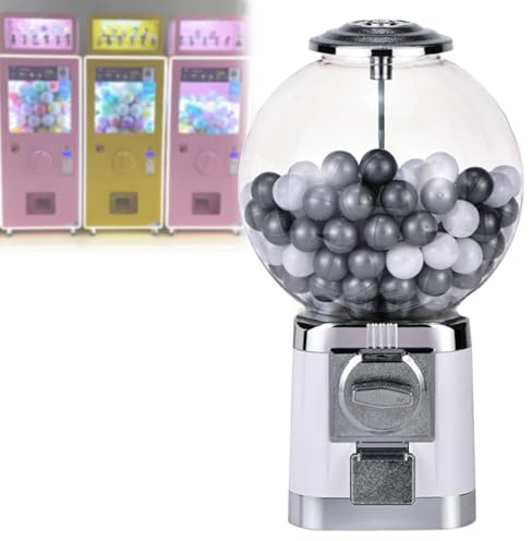 Kaugummiautomat, Spielzeug, SüßIgkeitenautomat, Ohne BäLle Und MüNzen, für Geburtstage, Kinderpartys, Spielhallen, Zuhause. White