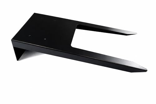 Outdoor Plug Socket Panel – External IP66 Socket Stake Mount – Ground Stake Bracket – Black Powder Coated Steel – for Garden Pow