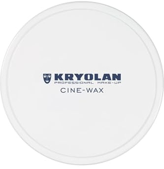 kryolan Cine-Wax - specialeffekt för modellering av skador och ärr (10, 40 eller 110 gr) (110 gr)