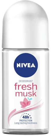 NIVEA Fresh Musk Anti-perspirant Roll-on Deodorant, 50ml