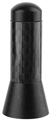 Carbon Fibre Autoantenne, stylisch robust langlebig universelle Montage, Stubby Antenne 3,5cm for Auto-Tuning Zubehör Premium Karosserie Upgrade Fahrzeugmodifikation