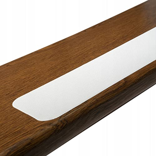 Grip Shop Pegatinas antideslizantes para escalones, bañeras, duchas, escaleras, barcos, piscinas, 61 x 10 cm, 15 unidades, color blanco