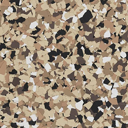 Colored Epoxies 40 LB Box Signature Blend Epoxy Flake (Outback Flake)