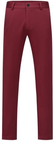 Allthemen Pantalon De Costume Homme Pants Habille Droit Chinos Legers | Slim,Stretch Couleur Uni,Infroissable Respirant,Élégant,Taille Haute,Classique,Mariage Affaires,Poches à Utiliser,Devant Plat