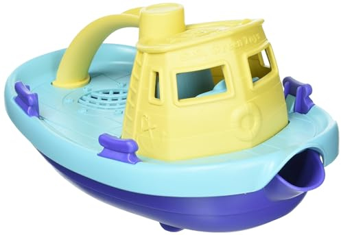 Green Toys Schlepper Spielzeugboot bunt nachhaltig für Kinder