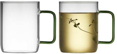 Lyngby Glas Torino Glasbecher, Tumbler, 40 cl, 2 Stck., Grün