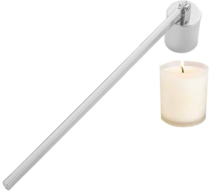 Estintore di Candela a Gancio – Strumento di estintore di Candela, spegnimento a Lungo Raggio per Un Uso Sicuro delle | Estintore di Candela Decorativo in Metallo, estintore di Fiamma