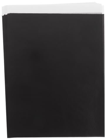 SHINEOFI Schwarzes Kohlepapier A4 100 Blatt Einseitiges Transferpapier Zum Abpausen Für Zuhause Und Bastelprojekte