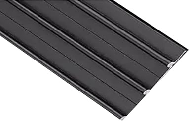 Kit binario for porta scorrevole dell'armadio, porte scorrevoli con pannelli in legno, scorrimento a 3 binari for armadio/mobile/divisorio for stanza(Lower rail,Length 43.3/110cm)