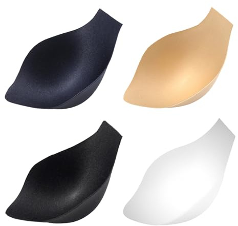 JOCKMAIL Herren Bulge Enhancer Cups Pouch Pads 3D Einlage Bulge Cups für Unterwäsche Badehose 4 Stück