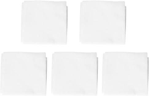Uonlytech 5 Piezas de Gasa de Algodón Reutilizable para Tofu, Tela de Muselina 40x40 Cm Dobladillo, Paño Multifuncional para Colar Quesos, Yogur y Cocina Doméstica