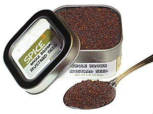 Whole Brown Mustard Seed Tin