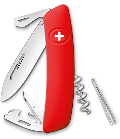 SWIZA Schweizer Messer D03 rot Gesamtlänge: 16.7 cm, 690301